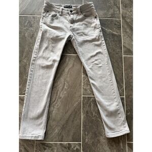 Men's Victorious Los Angeles Skinny Fit Jeans Grey Stretch Pants 30x32